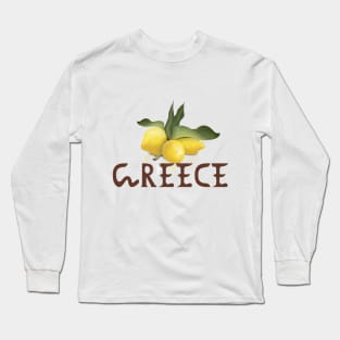 Greece Long Sleeve T-Shirt